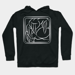 Druid Class Icon (White) Hoodie